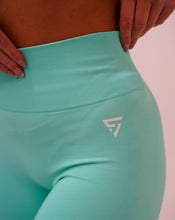 Load image into Gallery viewer, SEAMLESS LEGGINGS IN AQUA
